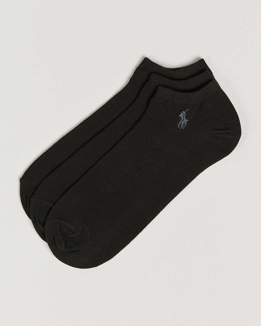 Heren | Ondergoed | Polo Ralph Lauren | 3-Pack Ghost Sock Black