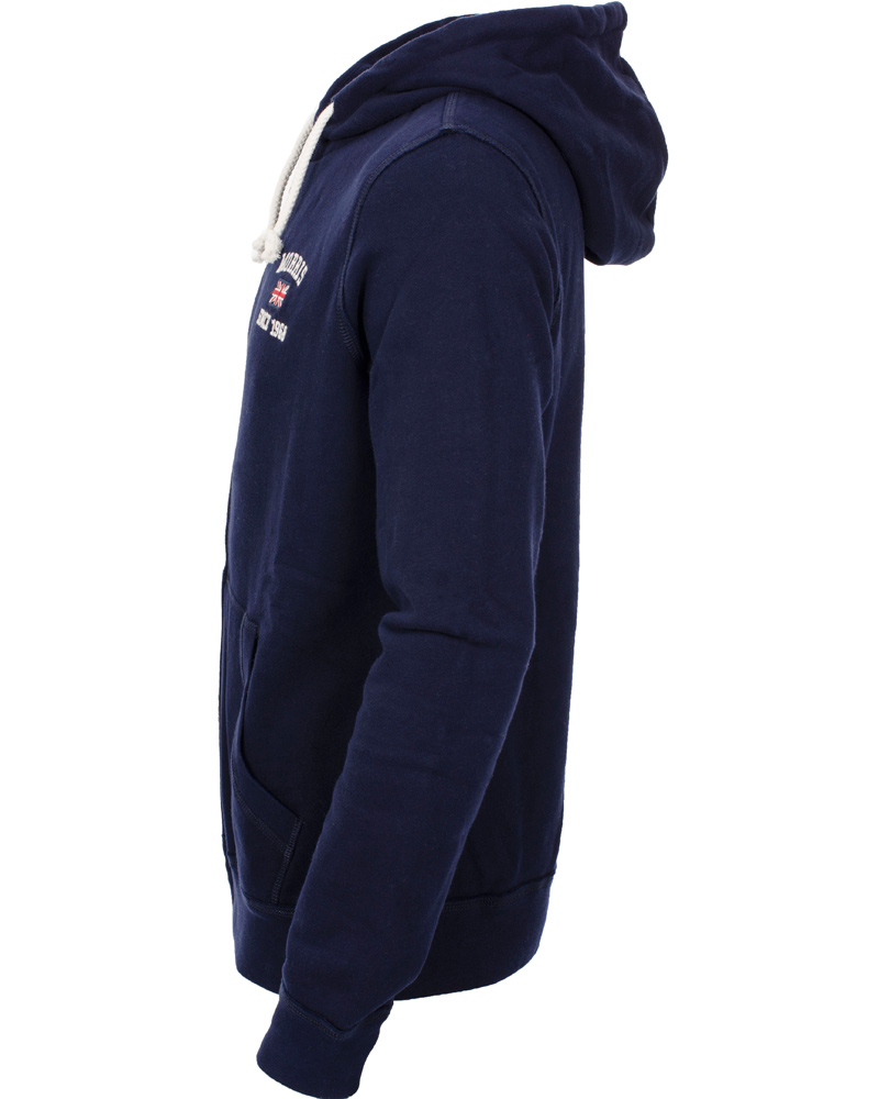Homme | Pulls Et Tricots | Morris | Yale Zip-Hood Navy