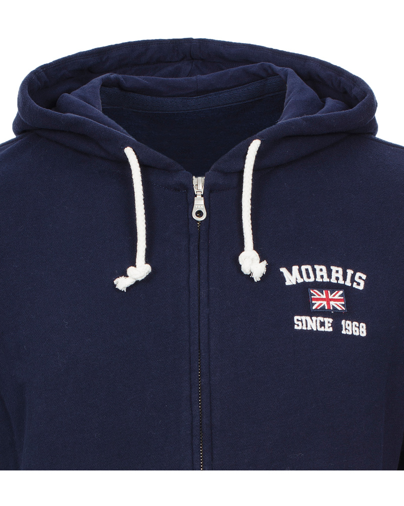 Homme | Pulls Et Tricots | Morris | Yale Zip-Hood Navy