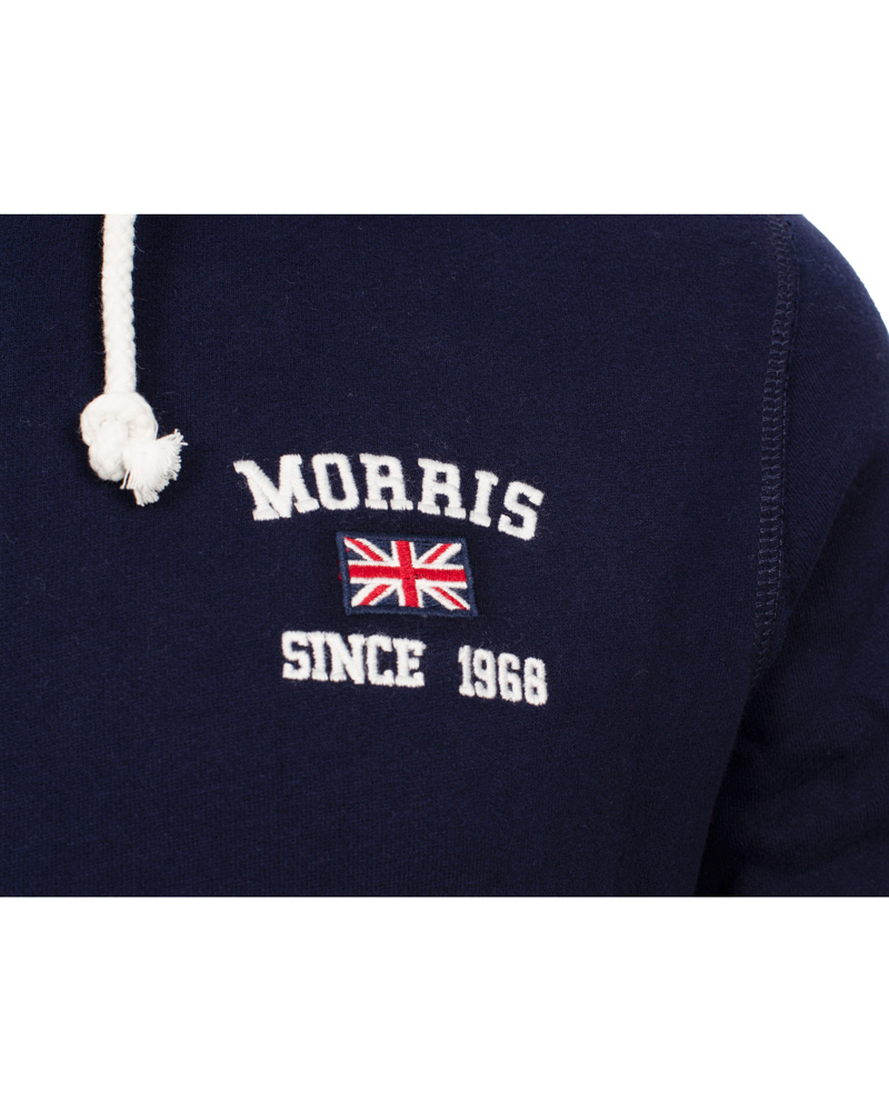 Homme | Pulls Et Tricots | Morris | Yale Zip-Hood Navy