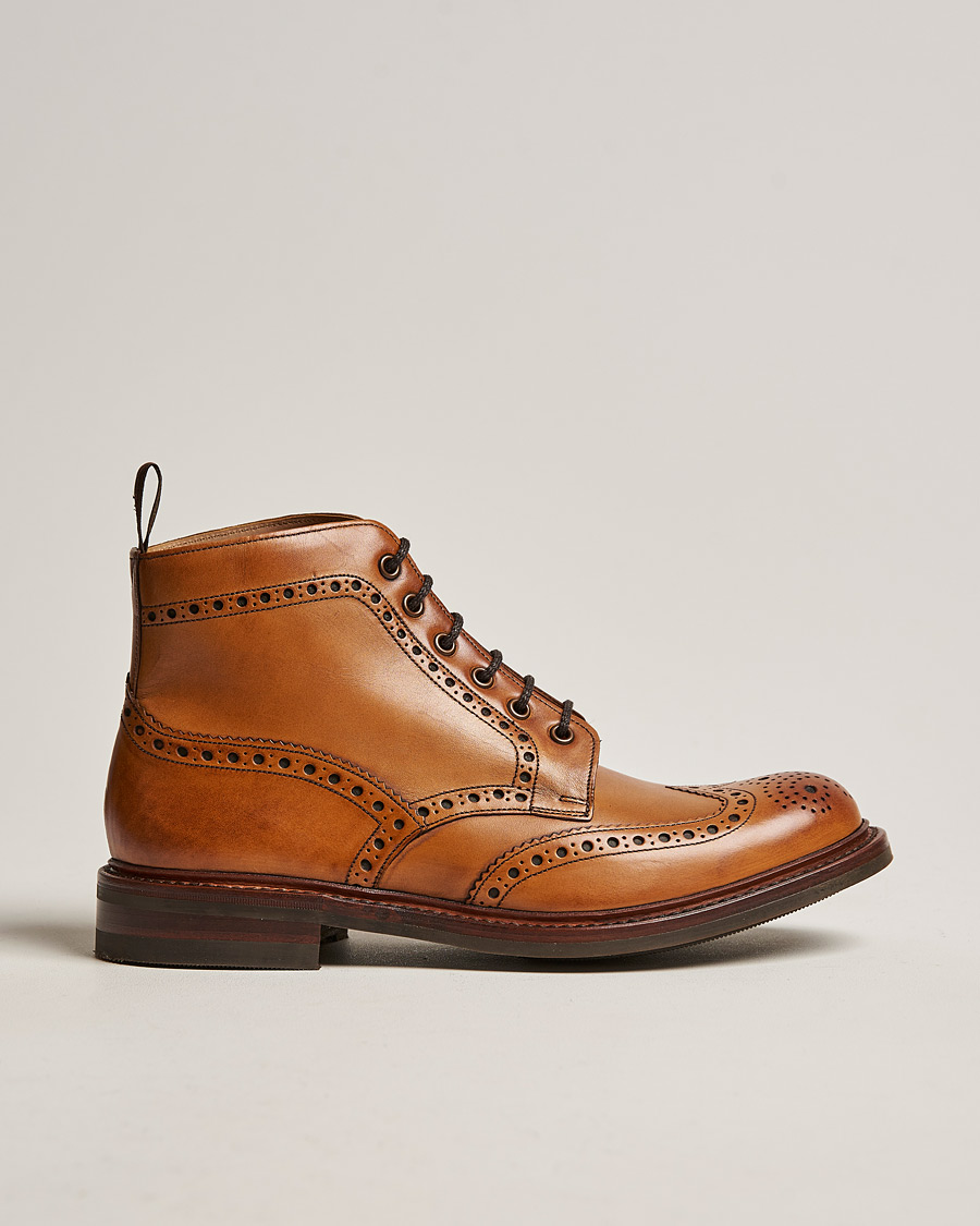 Homme | Bottes | Loake 1880 | Bedale Boot Tan Burnished Calf