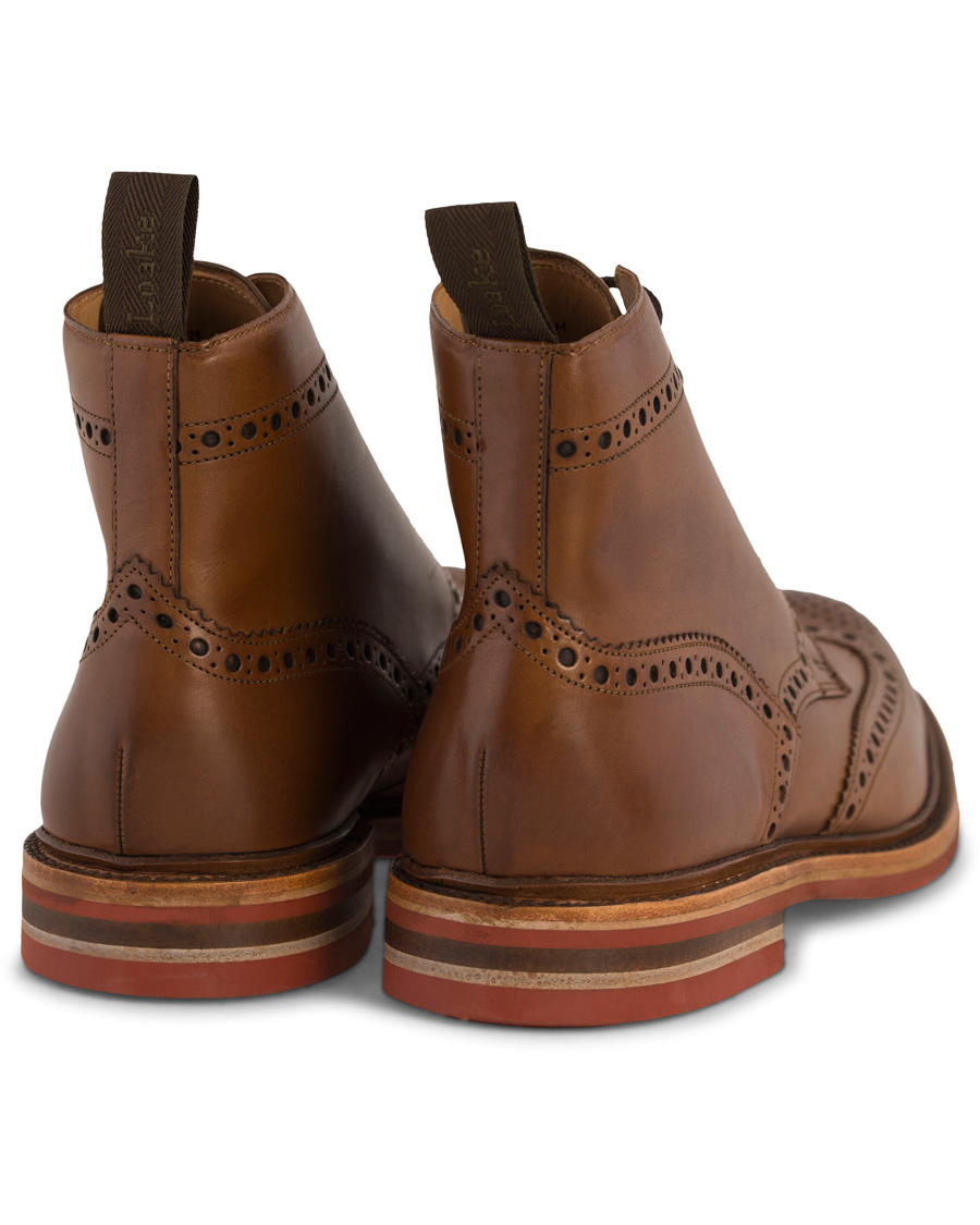 Homme | Loake 1880 Wharfdale Boot Brown Burnished Calf | Loake 1880 | Wharfdale Boot Brown Burnished Calf