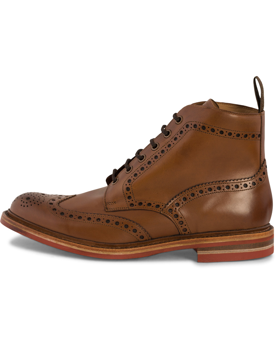 Homme | Loake 1880 Wharfdale Boot Brown Burnished Calf | Loake 1880 | Wharfdale Boot Brown Burnished Calf
