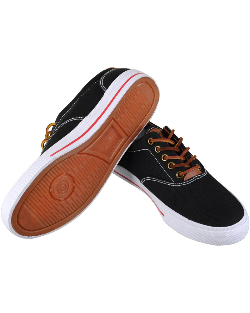 Heren | Polo Ralph Lauren Vaughn-NE Sneaker Black | Polo Ralph Lauren | Vaughn-NE Sneaker Black