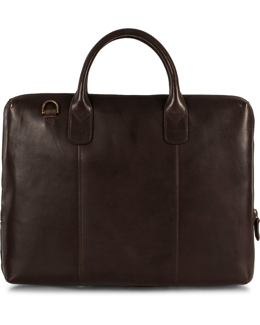 Homme | Oscar Jacobson Briefcase 13'' Laptop Dark Brown | Oscar Jacobson | Briefcase 13'' Laptop Dark Brown