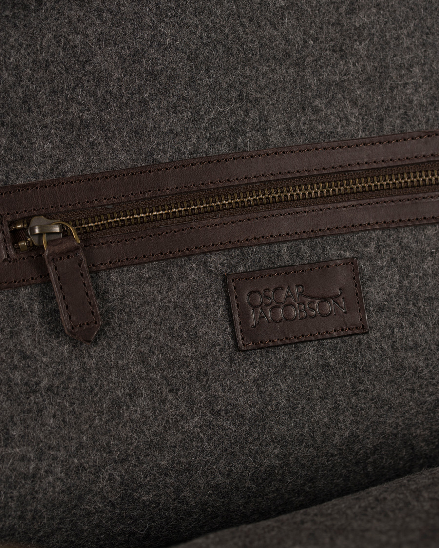 Homme | Oscar Jacobson Briefcase 13'' Laptop Dark Brown | Oscar Jacobson | Briefcase 13'' Laptop Dark Brown