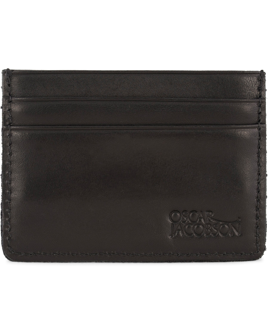 Homme | Oscar Jacobson Leather Wallet Black | Oscar Jacobson | Leather Wallet Black