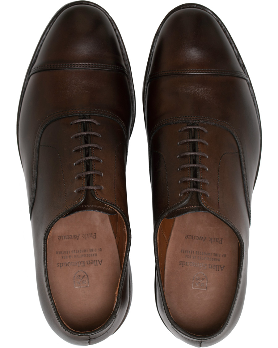 Heren | Allen Edmonds Park Avenue Oxford Brown Burnished Calf | Allen Edmonds | Park Avenue Oxford Brown Burnished Calf