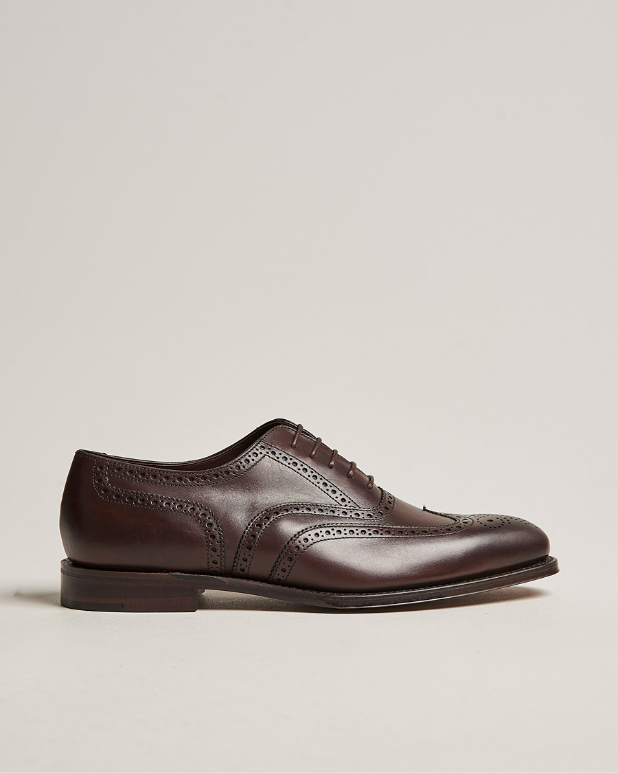 Heren | Loake 1880 Buckingham Brogue Dark Brown Calf | Loake 1880 | Buckingham Brogue Dark Brown Calf