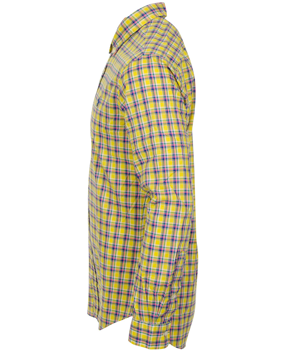 Homme | Chemises | Polo Ralph Lauren | Slim Fit Oxford Shirt Yellow/Royal