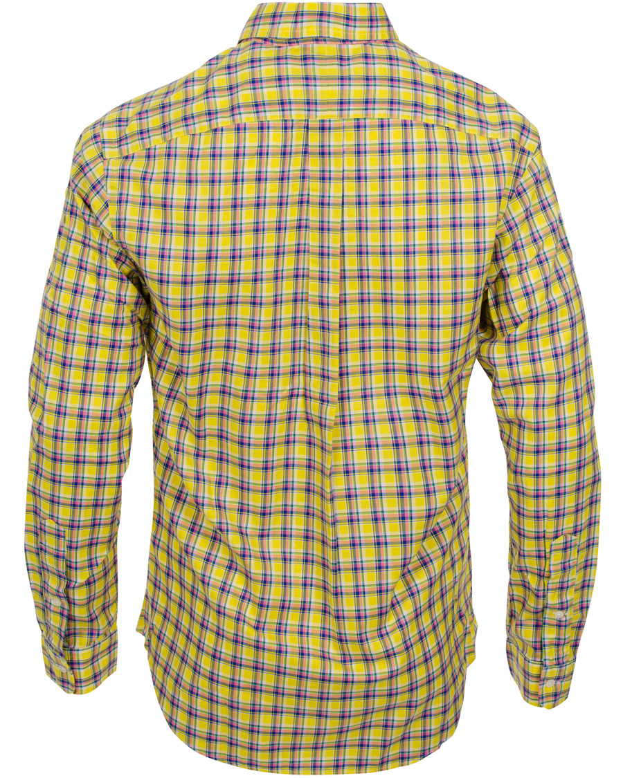 Homme | Chemises | Polo Ralph Lauren | Slim Fit Oxford Shirt Yellow/Royal