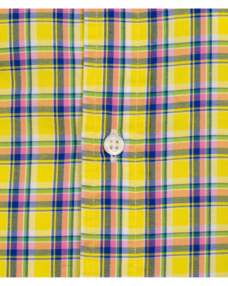 Homme | Chemises | Polo Ralph Lauren | Slim Fit Oxford Shirt Yellow/Royal