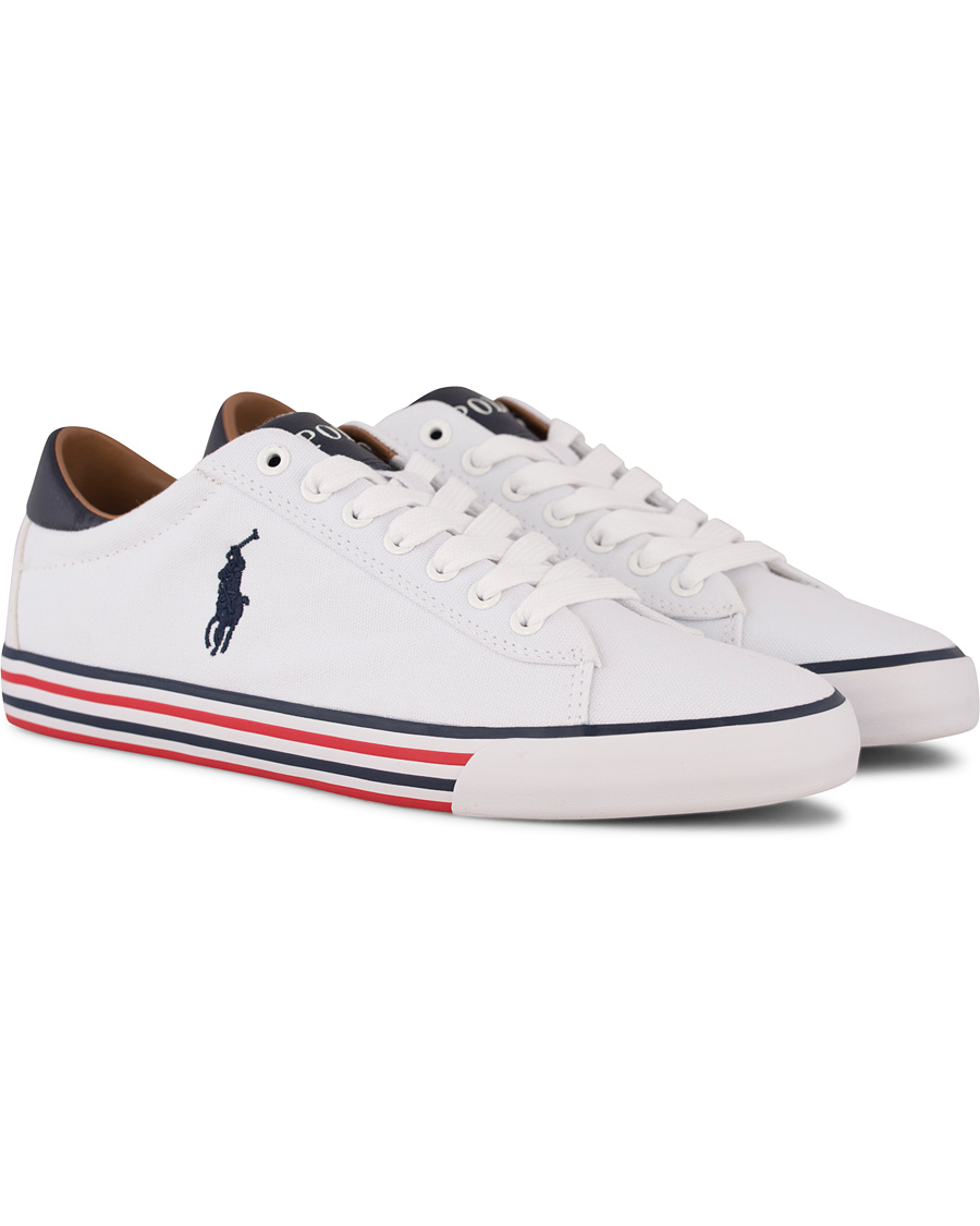 Homme | Polo Ralph Lauren Harvey-NE Sneaker Pure White | Polo Ralph Lauren | Harvey-NE Sneaker Pure White