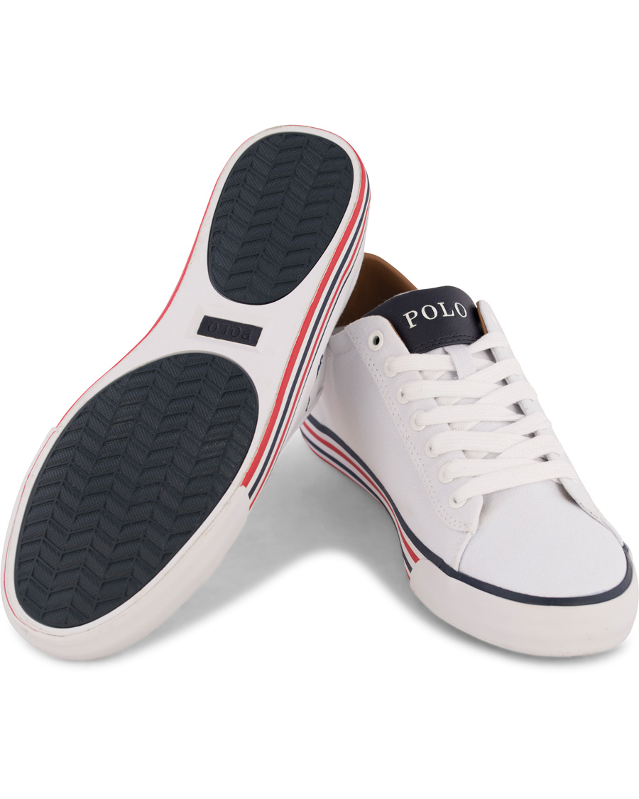 Homme | Polo Ralph Lauren Harvey-NE Sneaker Pure White | Polo Ralph Lauren | Harvey-NE Sneaker Pure White