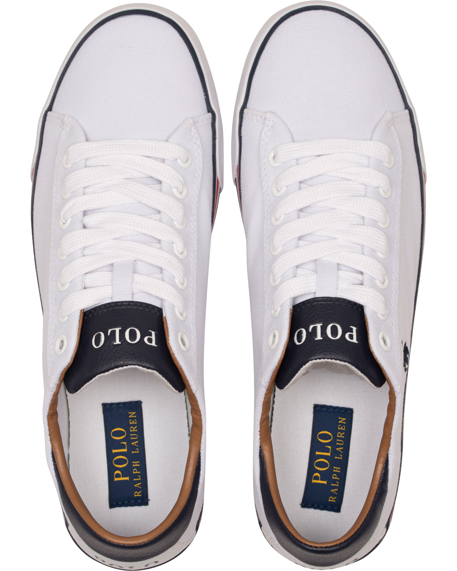 Homme | Polo Ralph Lauren Harvey-NE Sneaker Pure White | Polo Ralph Lauren | Harvey-NE Sneaker Pure White