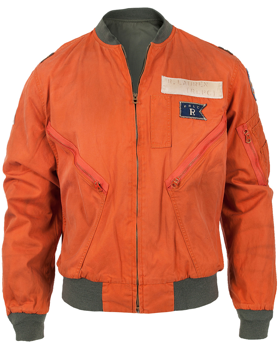 Homme | Manteaux Et Vestes | Polo Ralph Lauren | Tigrim Flight Jacket Tuscan Orange