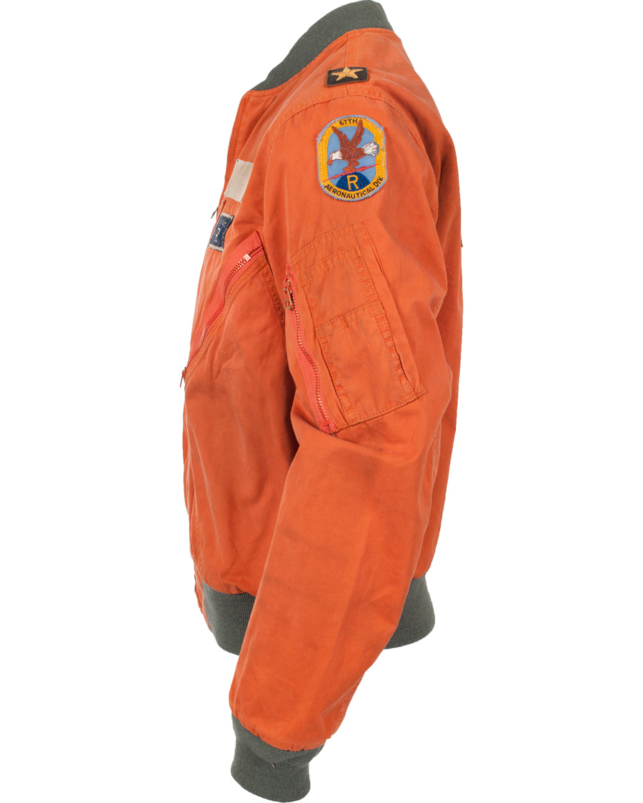 Homme | Manteaux Et Vestes | Polo Ralph Lauren | Tigrim Flight Jacket Tuscan Orange