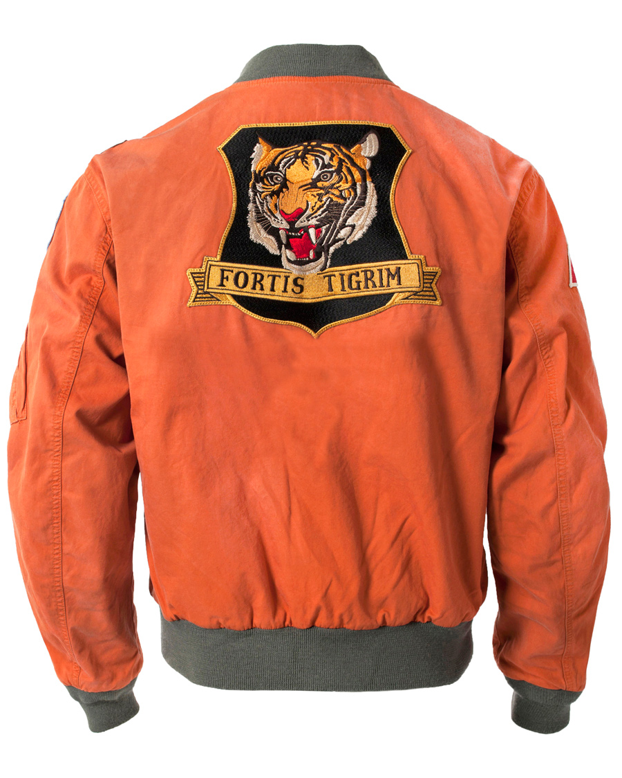 Homme | Manteaux Et Vestes | Polo Ralph Lauren | Tigrim Flight Jacket Tuscan Orange