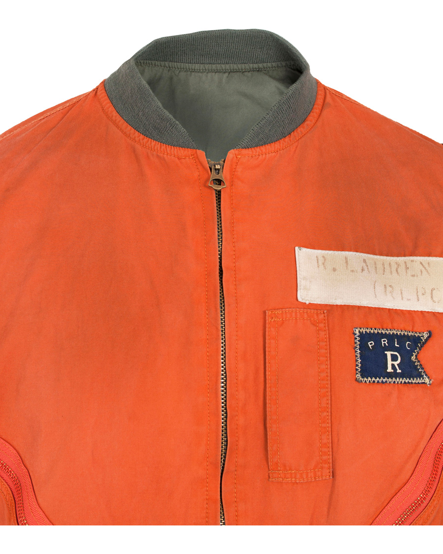Homme | Manteaux Et Vestes | Polo Ralph Lauren | Tigrim Flight Jacket Tuscan Orange