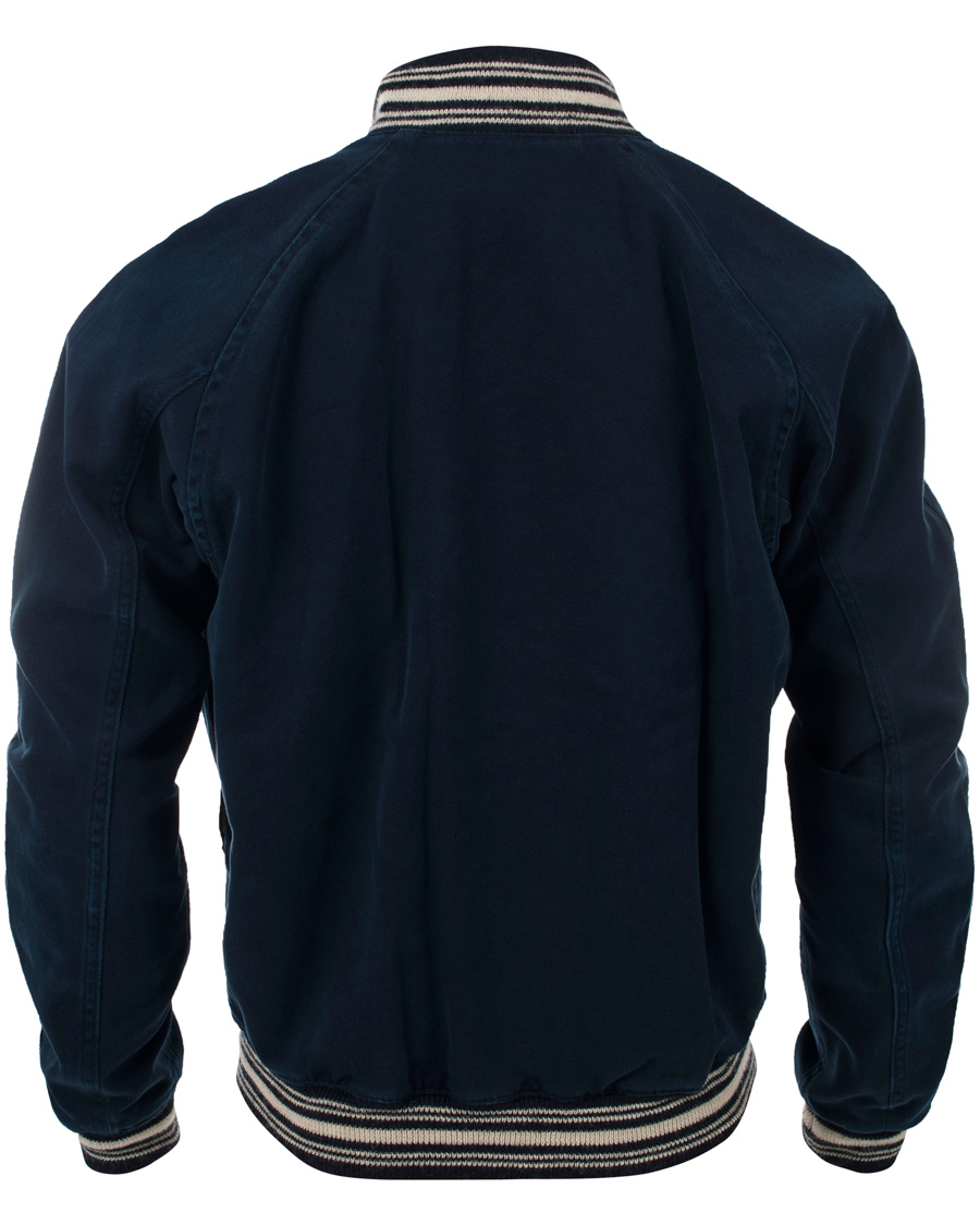 Homme | Manteaux Et Vestes | Polo Ralph Lauren | Reversible Satin Varsity Jacket Navy