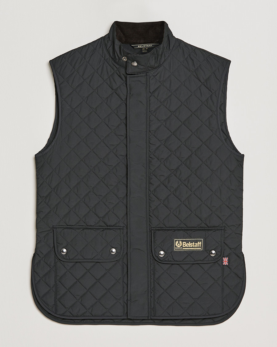 Homme | Manteaux Et Vestes | Belstaff | Waistcoat Quilted Black 52