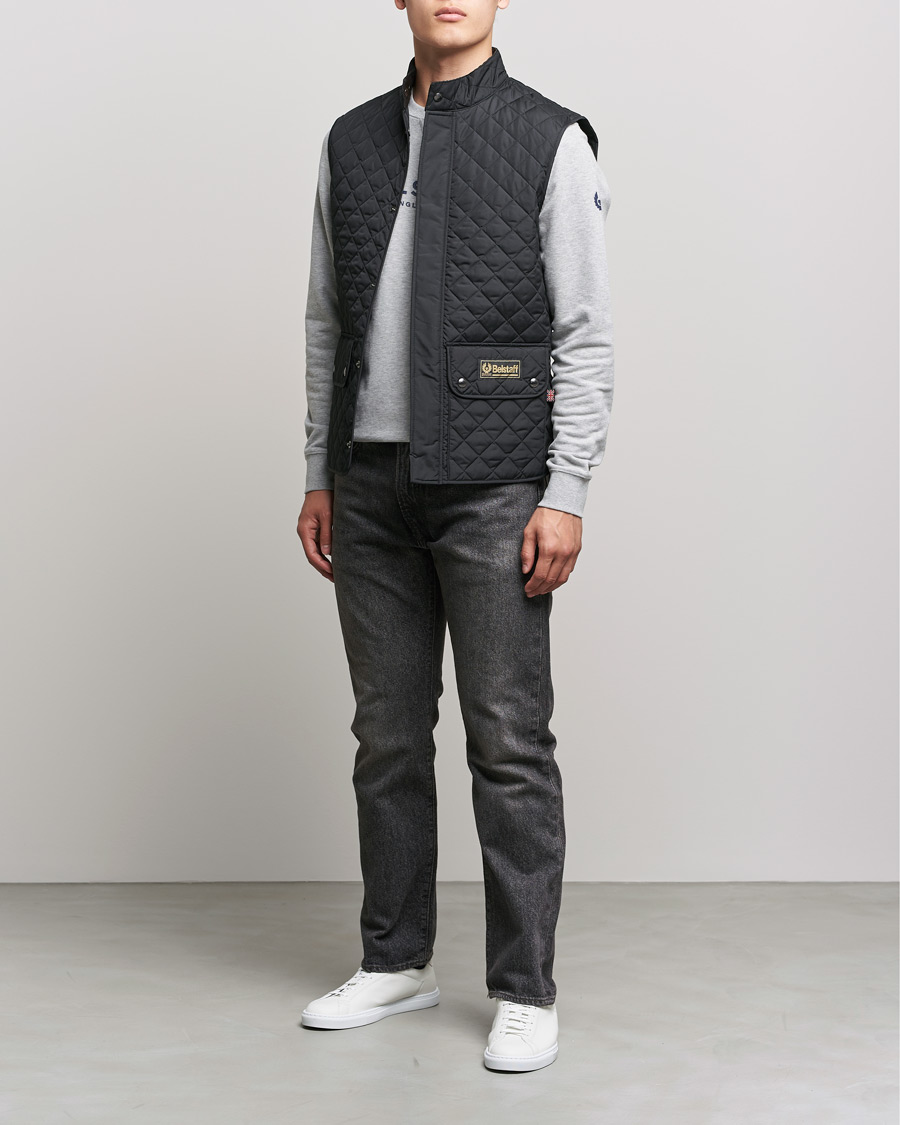 Homme | Manteaux Et Vestes | Belstaff | Waistcoat Quilted Black 52