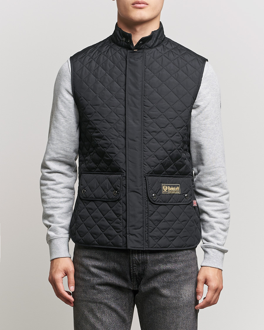 Homme | Manteaux Et Vestes | Belstaff | Waistcoat Quilted Black 52