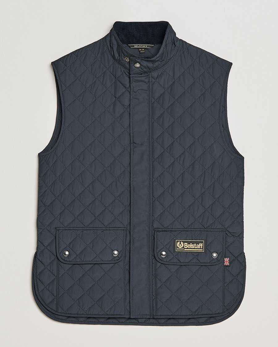 Heren | Jassen | Belstaff | Waistcoat Quilted Navy