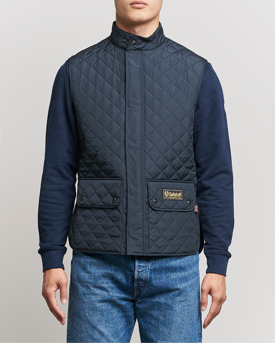 Heren | Jassen | Belstaff | Waistcoat Quilted Navy