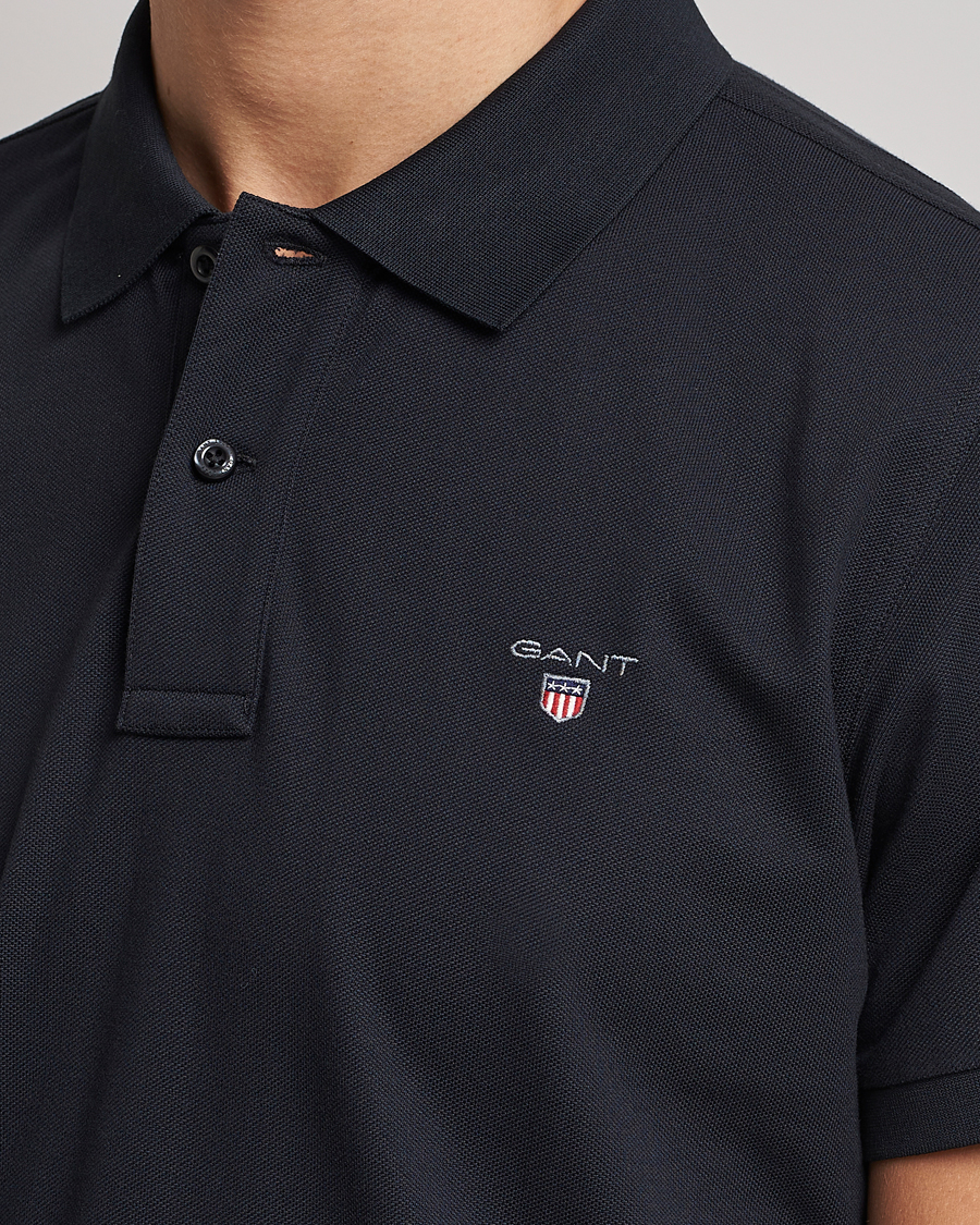 Homme | Polos | GANT | The Original Polo Black