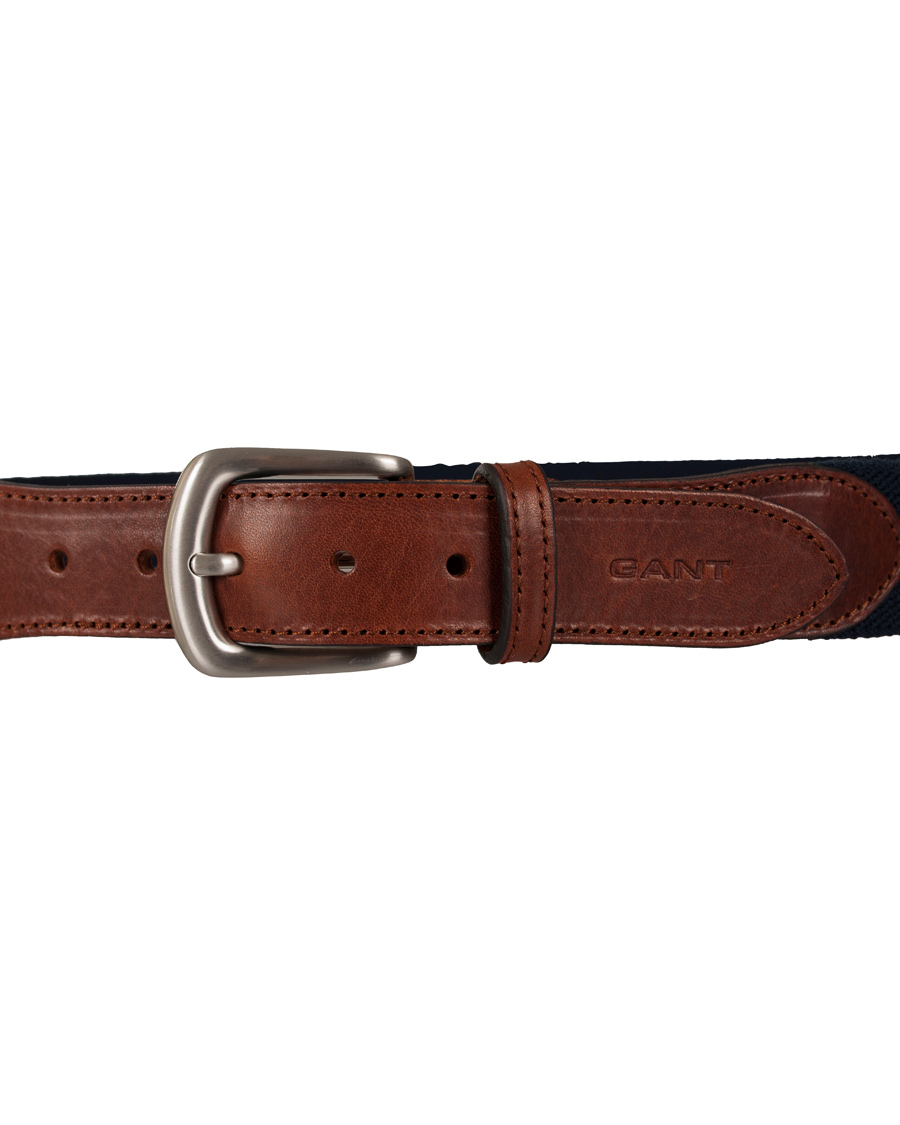 Heren | GANT Prep School Elastic Belt Bright Red | GANT | Prep School Elastic Belt Bright Red