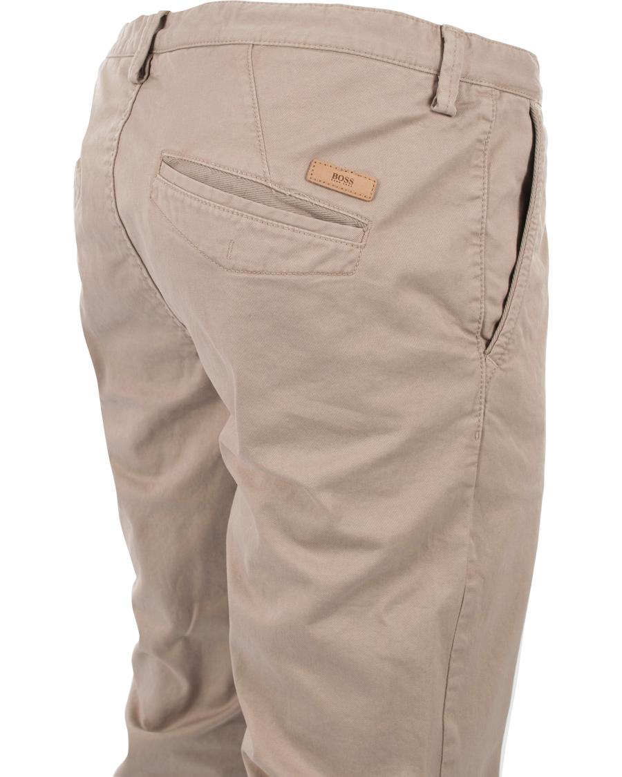 Homme | Pantalons | BOSS BLACK | BOSS Rice 1-D Slim Fit Chinos Open Beige