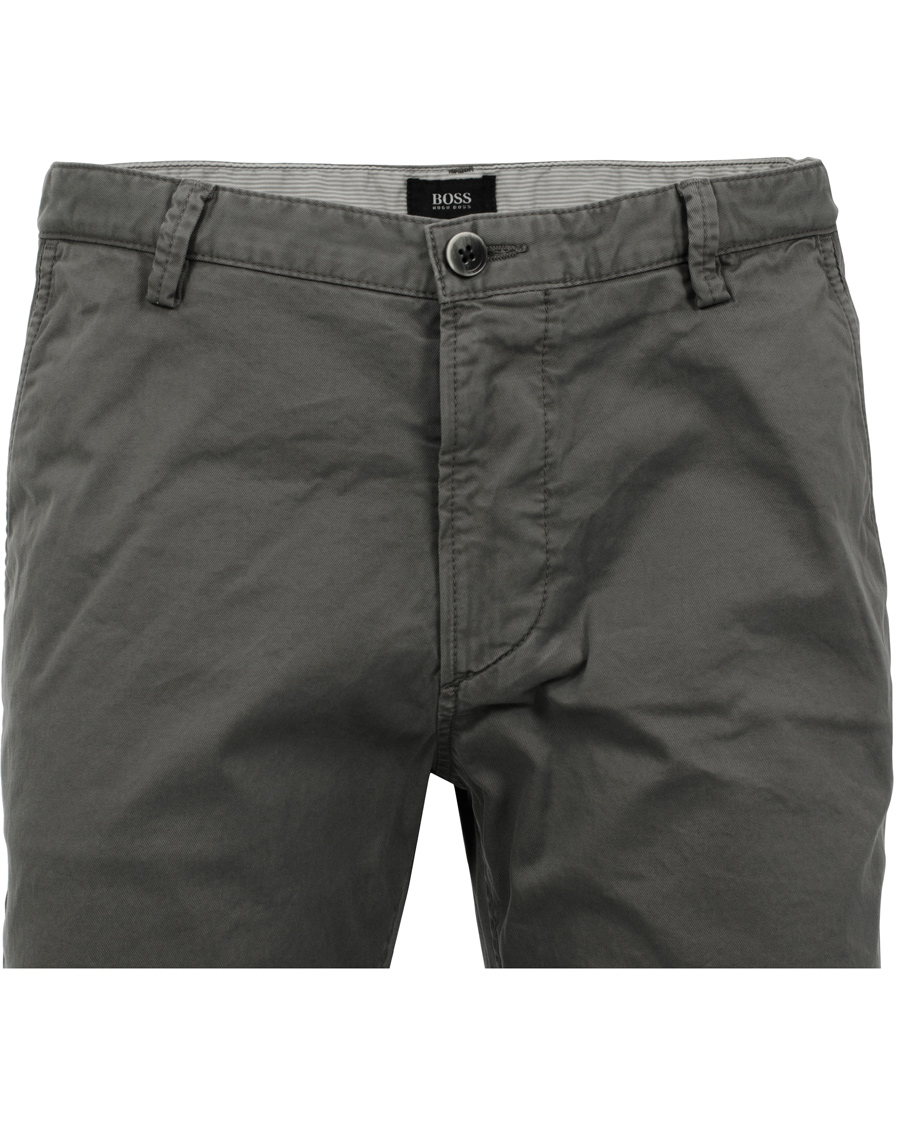 Heren | Broeken | BOSS BLACK | BOSS Rice 1-D Slim Fit Chinos Medium Grey