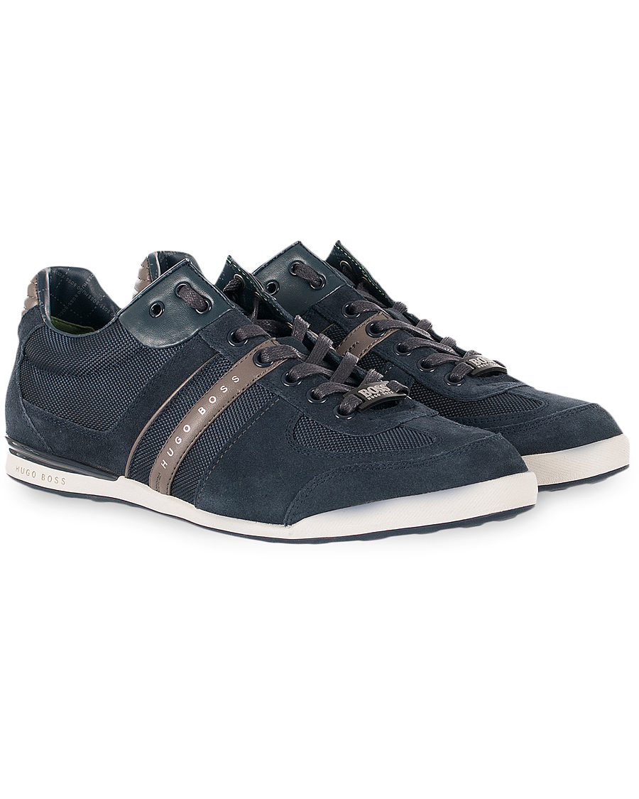 Heren | BOSS Athleisure Akeen Sneaker Open Blue | BOSS GREEN | BOSS Athleisure Akeen Sneaker Open Blue
