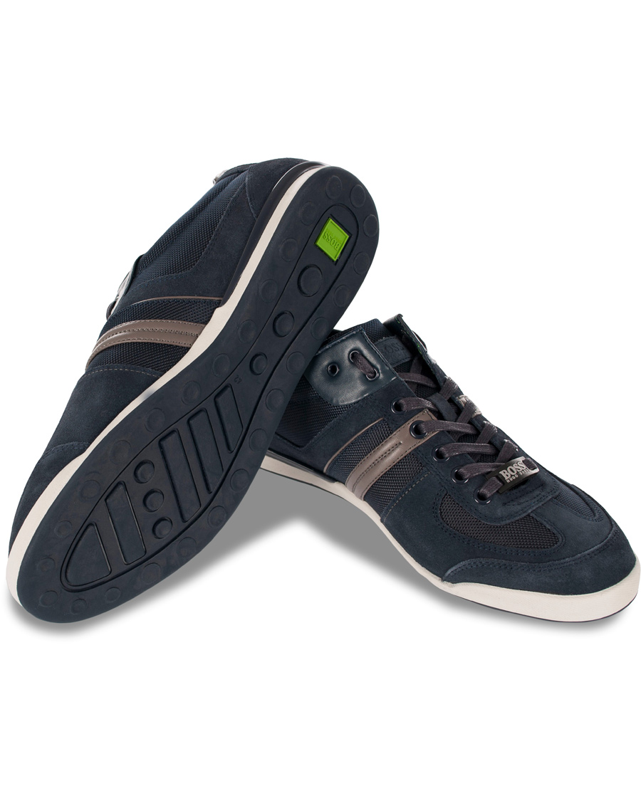 Heren | BOSS Athleisure Akeen Sneaker Open Blue | BOSS GREEN | BOSS Athleisure Akeen Sneaker Open Blue