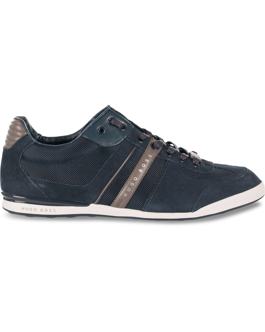 Heren | BOSS Athleisure Akeen Sneaker Open Blue | BOSS GREEN | BOSS Athleisure Akeen Sneaker Open Blue