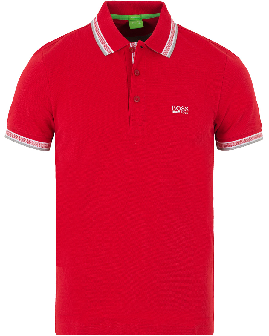 Homme | Polos | BOSS GREEN | BOSS Athleisure Paddy Piké Medium Red