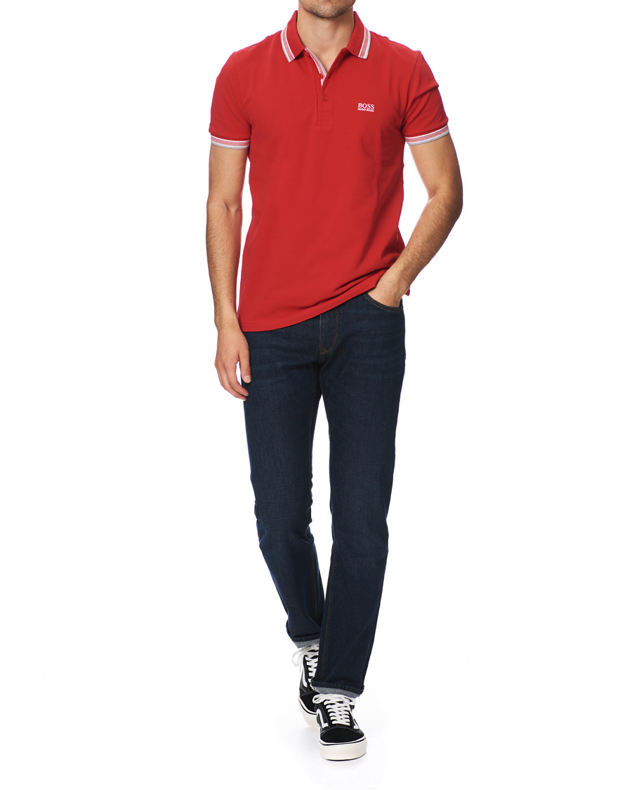 Homme | Polos | BOSS GREEN | BOSS Athleisure Paddy Piké Medium Red