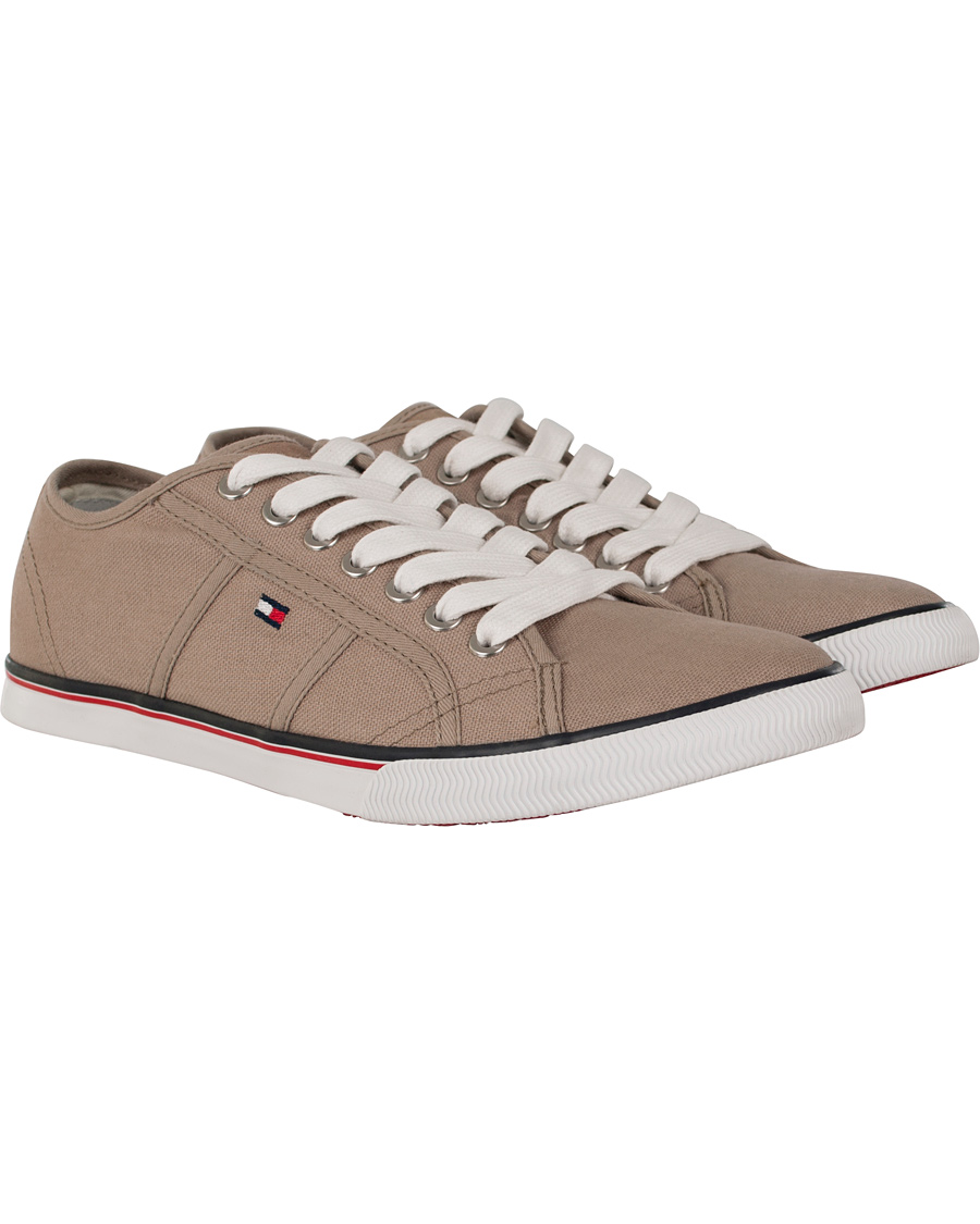 Heren | Tommy Hilfiger Vantage 2A Canvas Sneaker Grey Cobblestone | Tommy Hilfiger | Vantage 2A Canvas Sneaker Grey Cobblestone