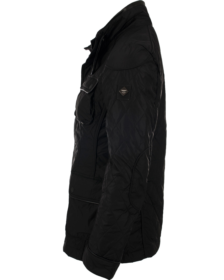 Homme | Manteaux Et Vestes | Hackett | Aston Martin Racing Quilted Jacket Black