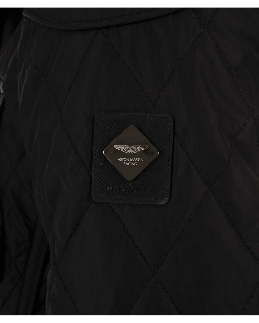 Homme | Manteaux Et Vestes | Hackett | Aston Martin Racing Quilted Jacket Black