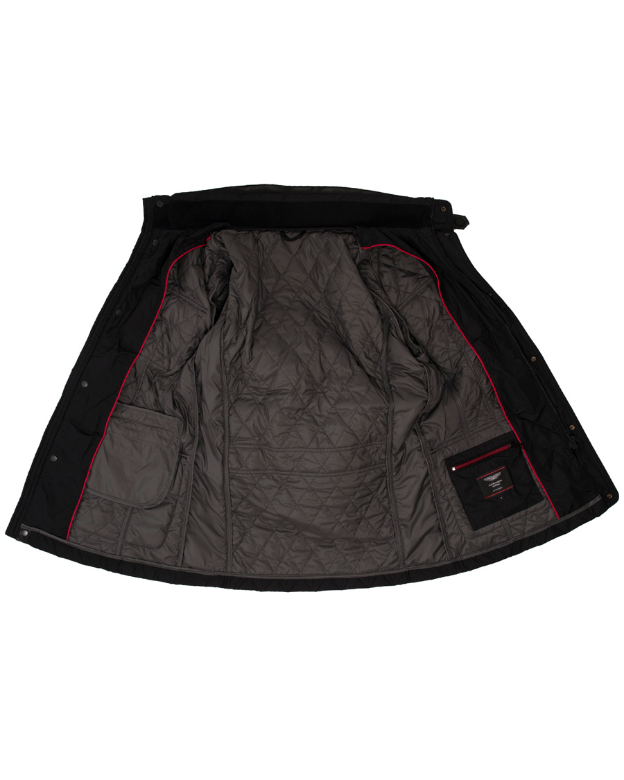 Homme | Manteaux Et Vestes | Hackett | Aston Martin Racing Quilted Jacket Black