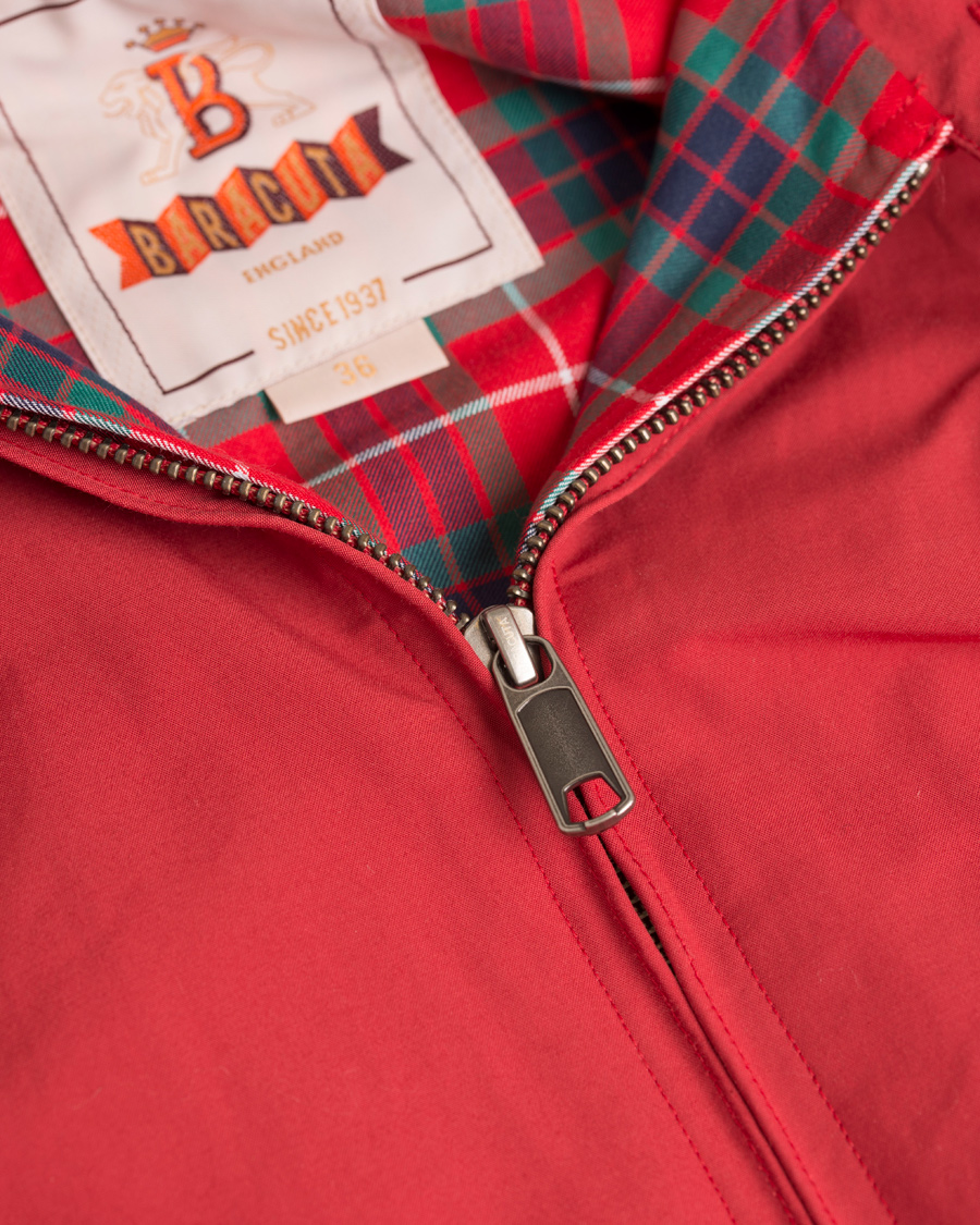 Homme | Manteaux Et Vestes | Baracuta | G9 Original Harrington Jacket Dark Red