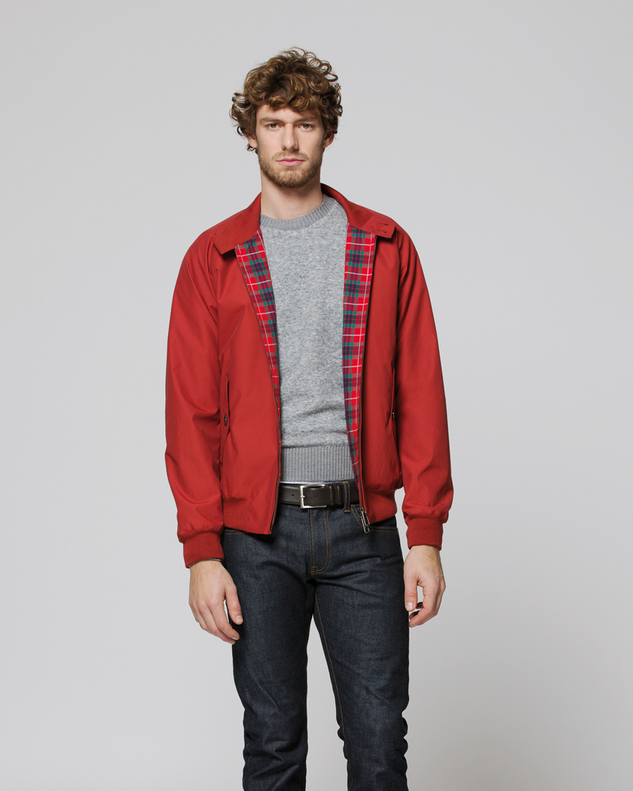 Homme | Manteaux Et Vestes | Baracuta | G9 Original Harrington Jacket Dark Red