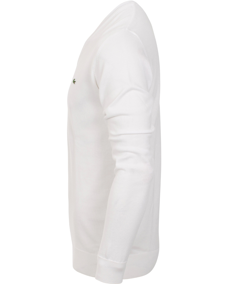 Homme | Pulls Et Tricots | Lacoste | Pullover V-Neck White