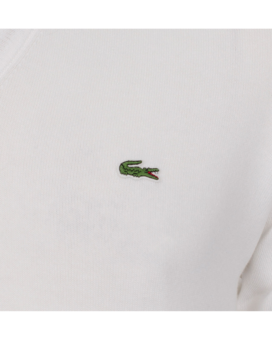 Homme | Pulls Et Tricots | Lacoste | Pullover V-Neck White