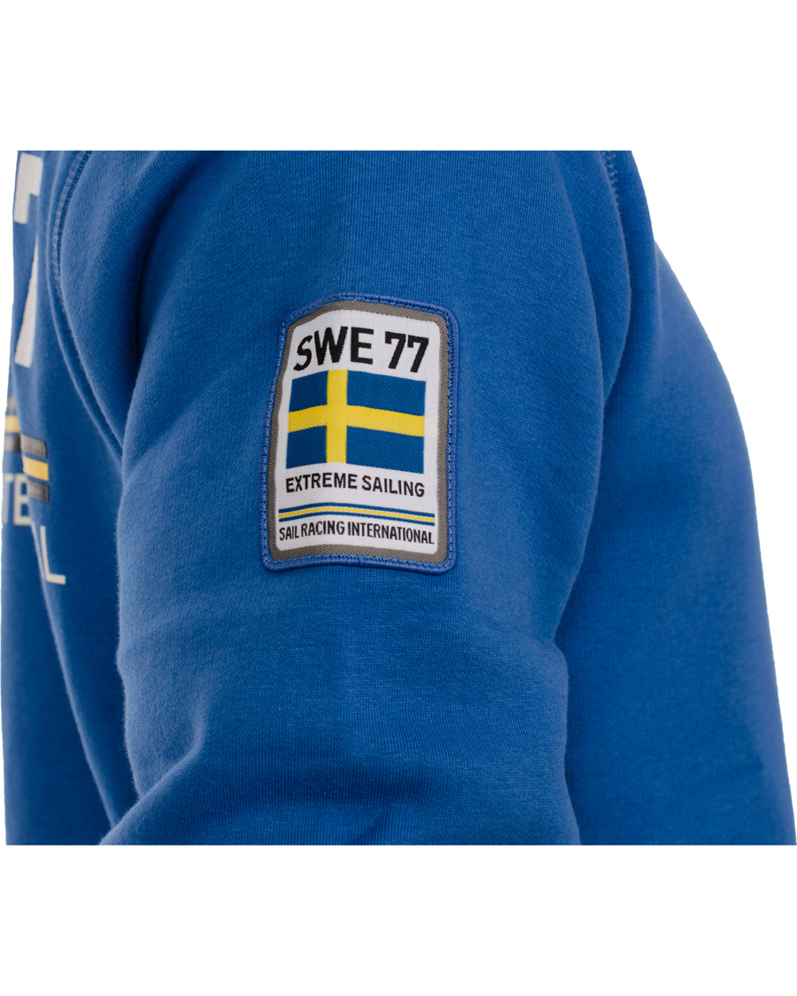Homme | Pulls Et Tricots | Sail Racing | International Zip Hood Sweden Sapphire Blue