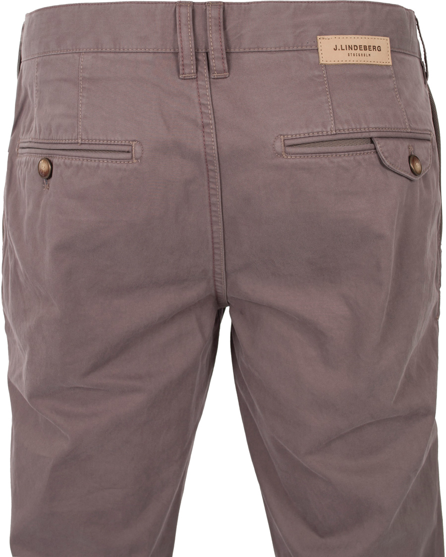 Heren | Broeken | J.Lindeberg | Chaze Season Cotton Chinos Mud