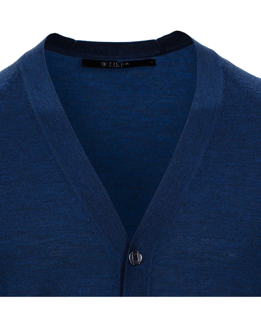 Homme | Pulls Et Tricots | Tiger of Sweden | Reeves Cardigan Blue