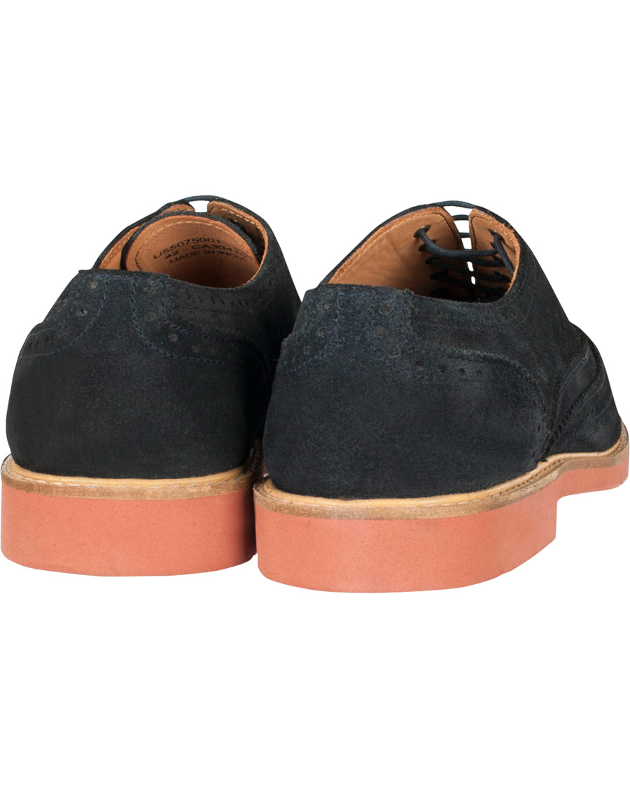 Homme | Tiger of Sweden Leon 54 Brogue Navy Suede | Tiger of Sweden | Leon 54 Brogue Navy Suede